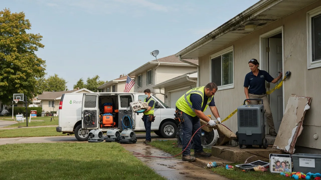 Water Damage Restoration in Ursa, IL near me